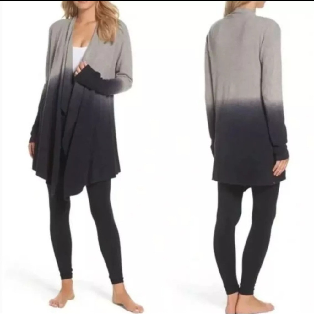 Gradient Open-Front Cardigan Sweater - Picture 5 of 5